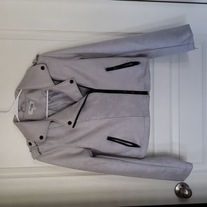 Cropped Suede Jacket